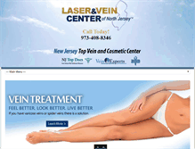 Tablet Screenshot of northjerseyveincenter.com